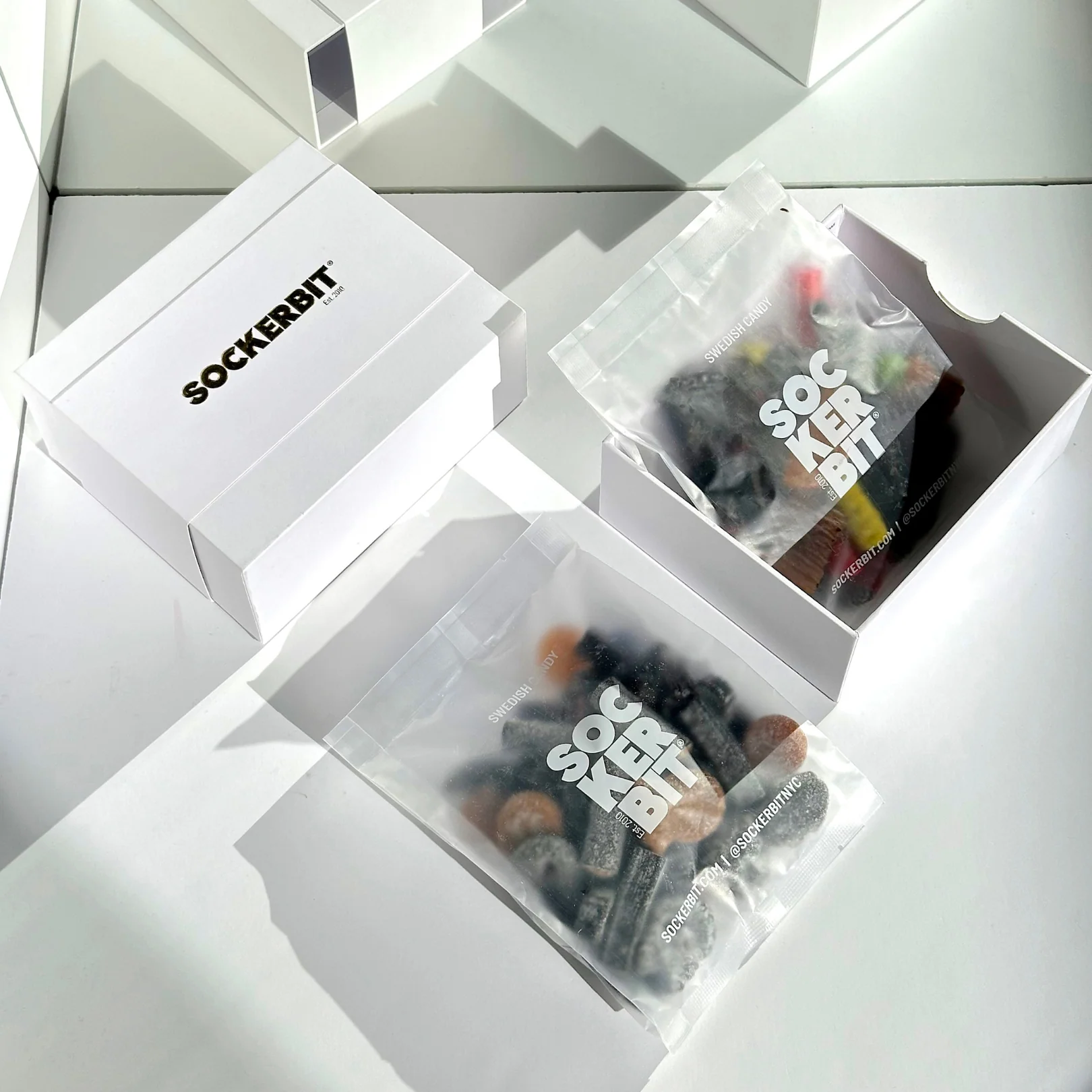 Sweet & Salty Licorice Mix Gift Box (Gold Sleeve) - Image 4