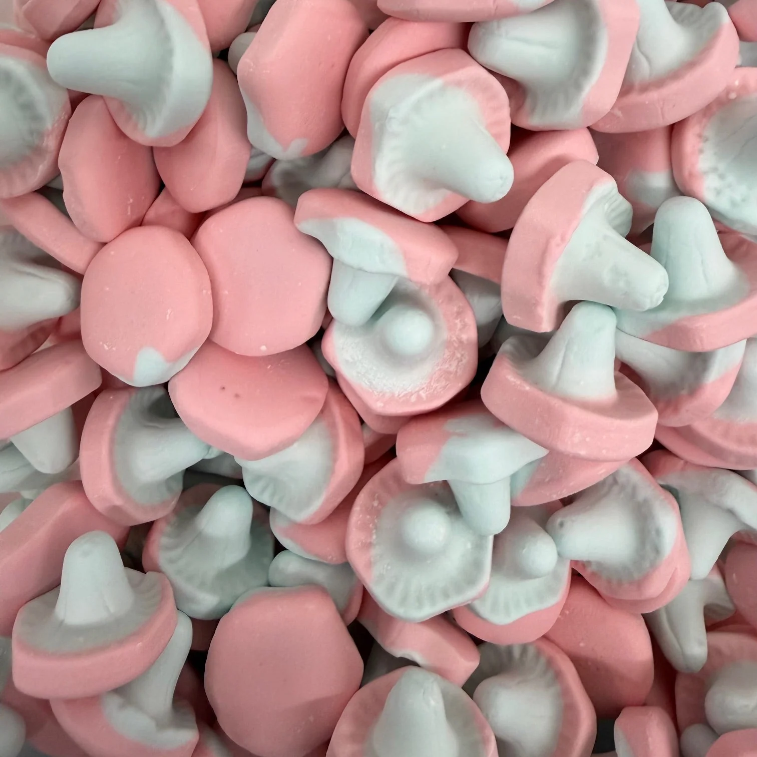 Fizzy Bubble gum Mushrooms