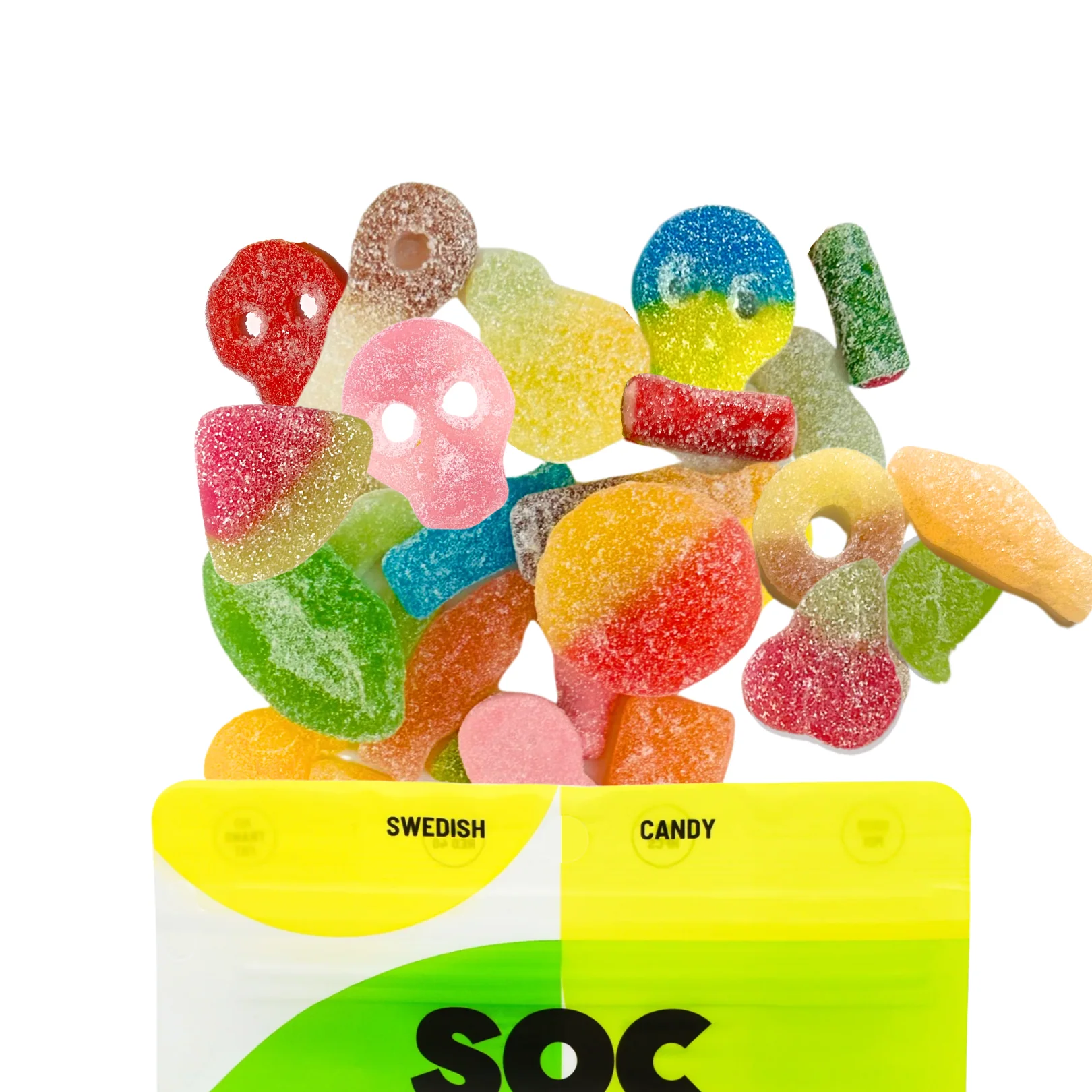 Sour Mix Swedish Candy Pouch - Image 3
